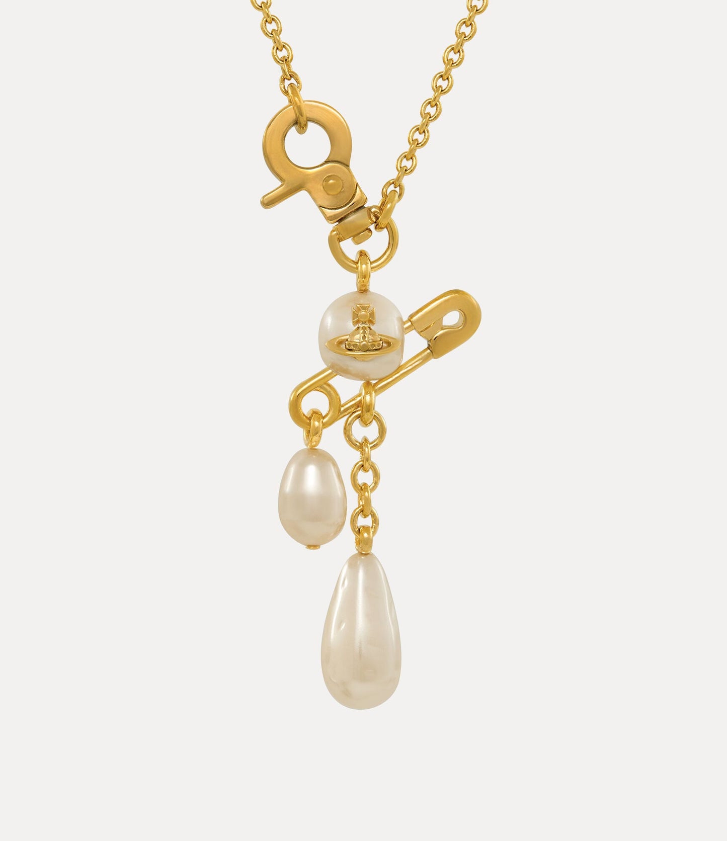 VIVIENNE WESTWOOD Claude Necklace Brass(Small/2 Colors)