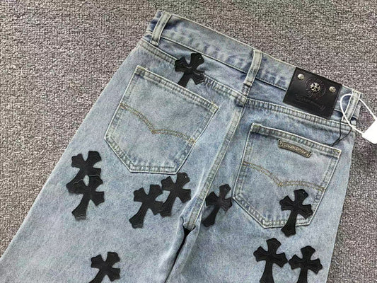 Chrome Hearts Jeans Shorts