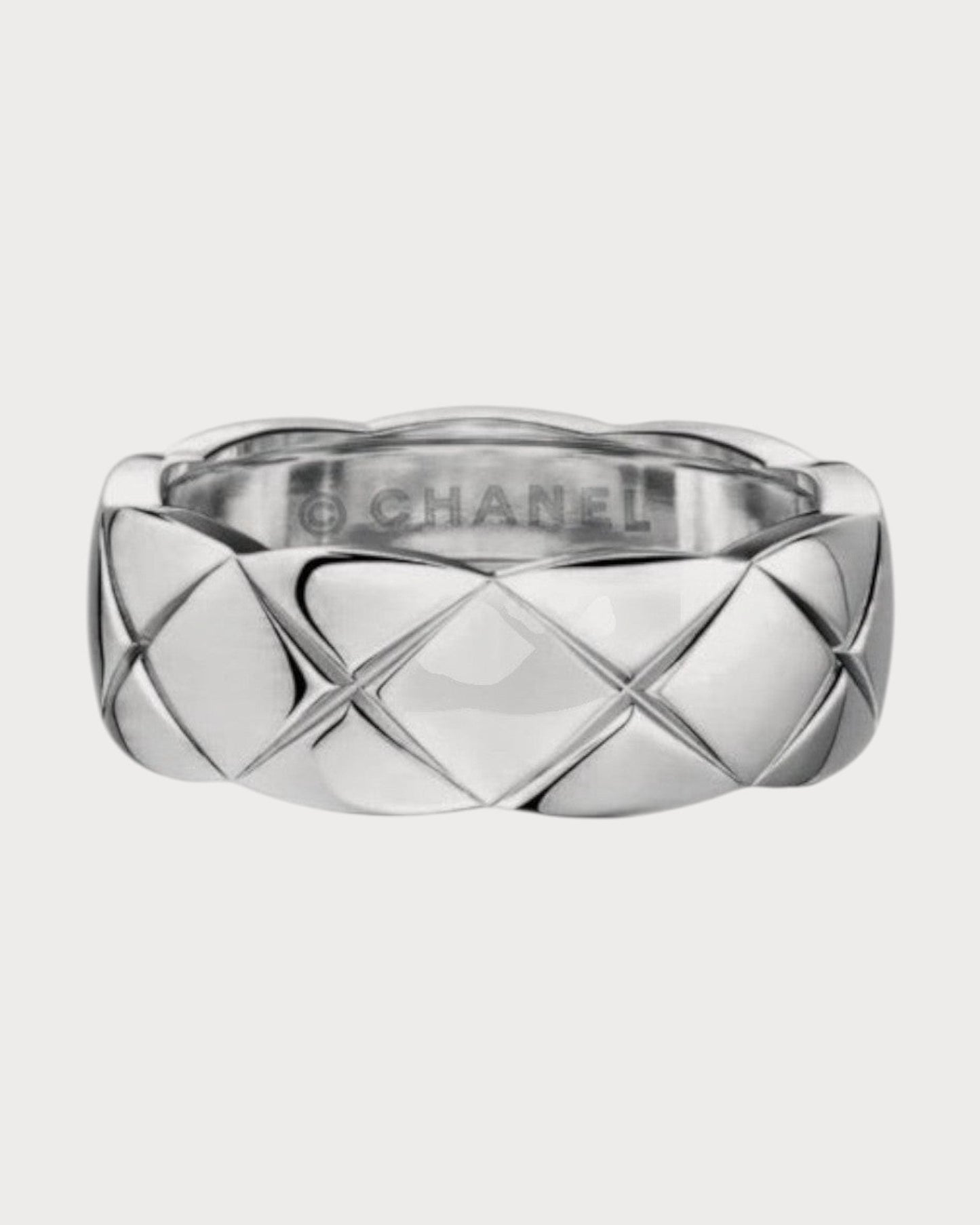 CHANEL J10817 Coco Crush Ring Quilted Motif & 18K Beige Gold(Small/3 Colors)