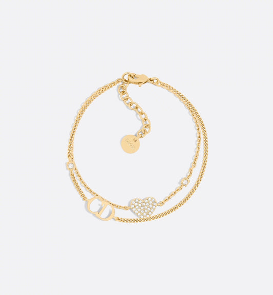 CHRISTIAN DIOR Clair D Lune Bracelet Gold-Finish Metal(2 Colors)