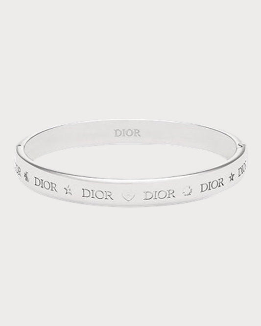 CHRISTIAN DIOR Tresor Bangle Gold-Finish Metal(2 Colors)