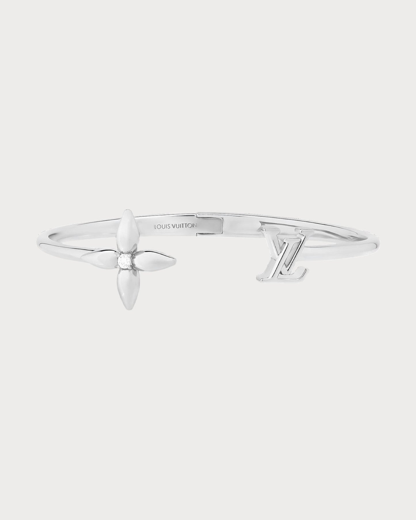 LOUIS VUITTON M1441S Louisette Signature Bracelet Metal(2 Colors)