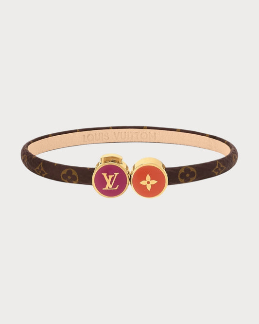 LOUIS VUITTON M4685F LV Confetti Bracelet Leather(3 Colors)