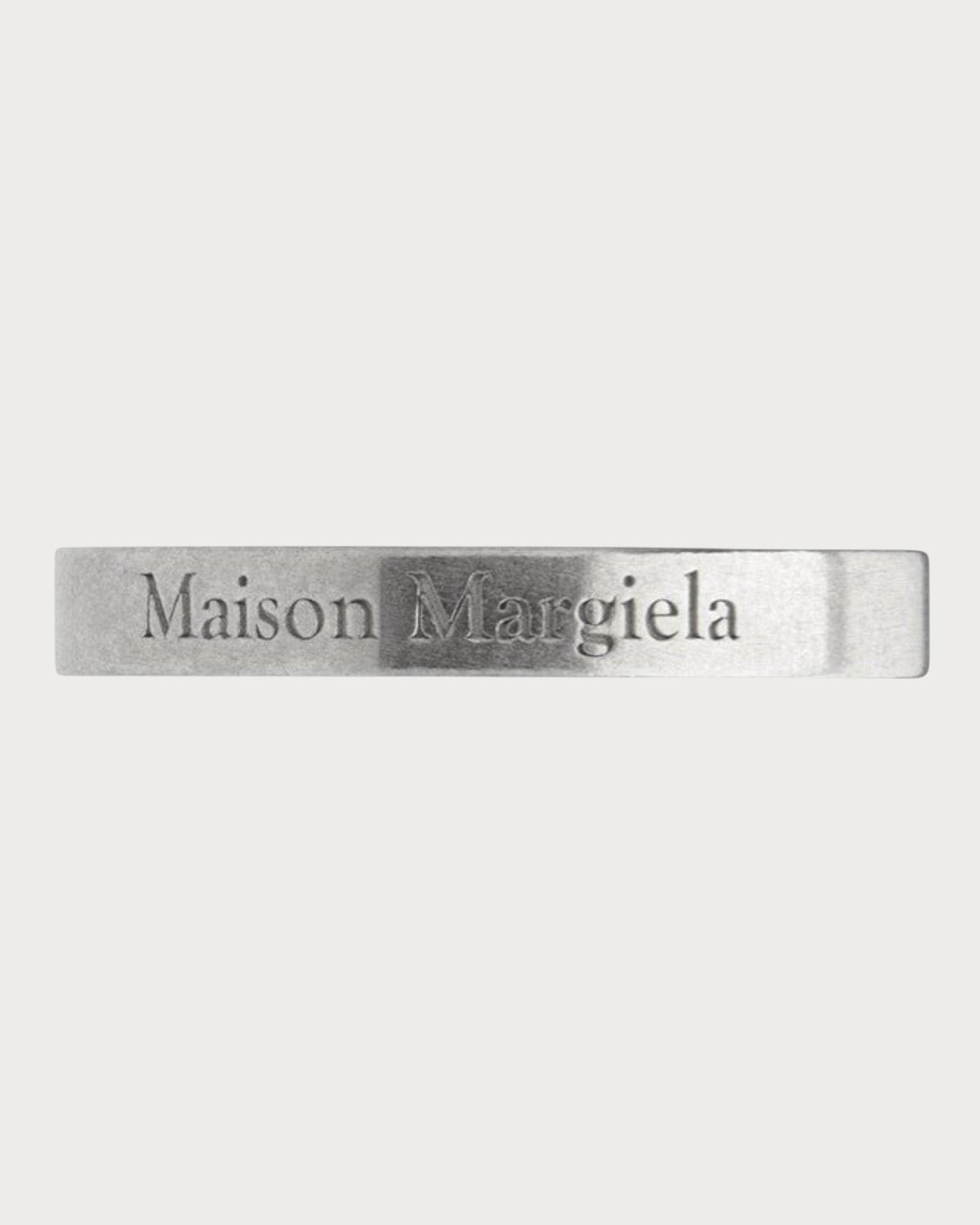 MAISON MARGIELA MM Logo Ring(Silver)