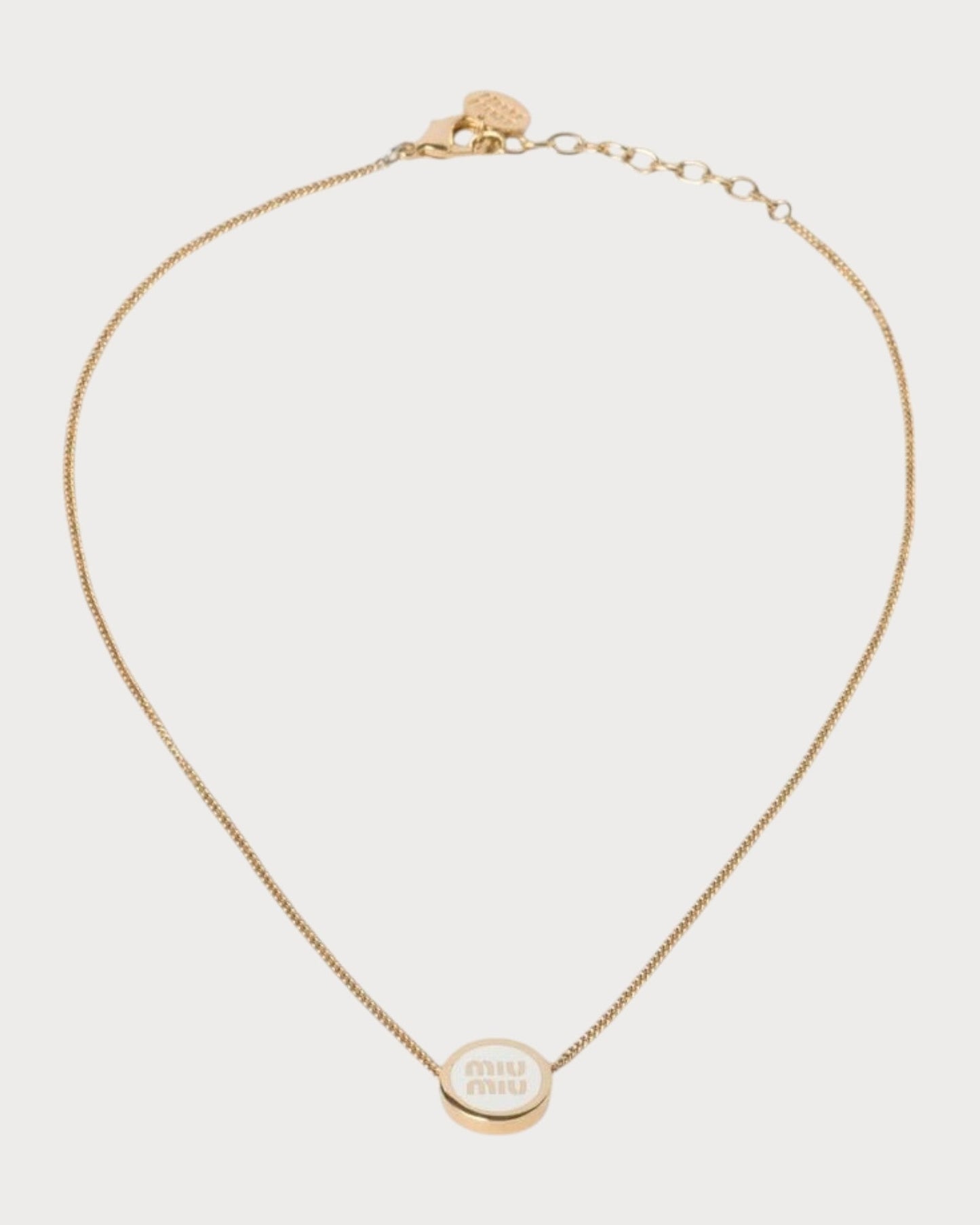 MIU MIU Metal Necklace(4 Colors)