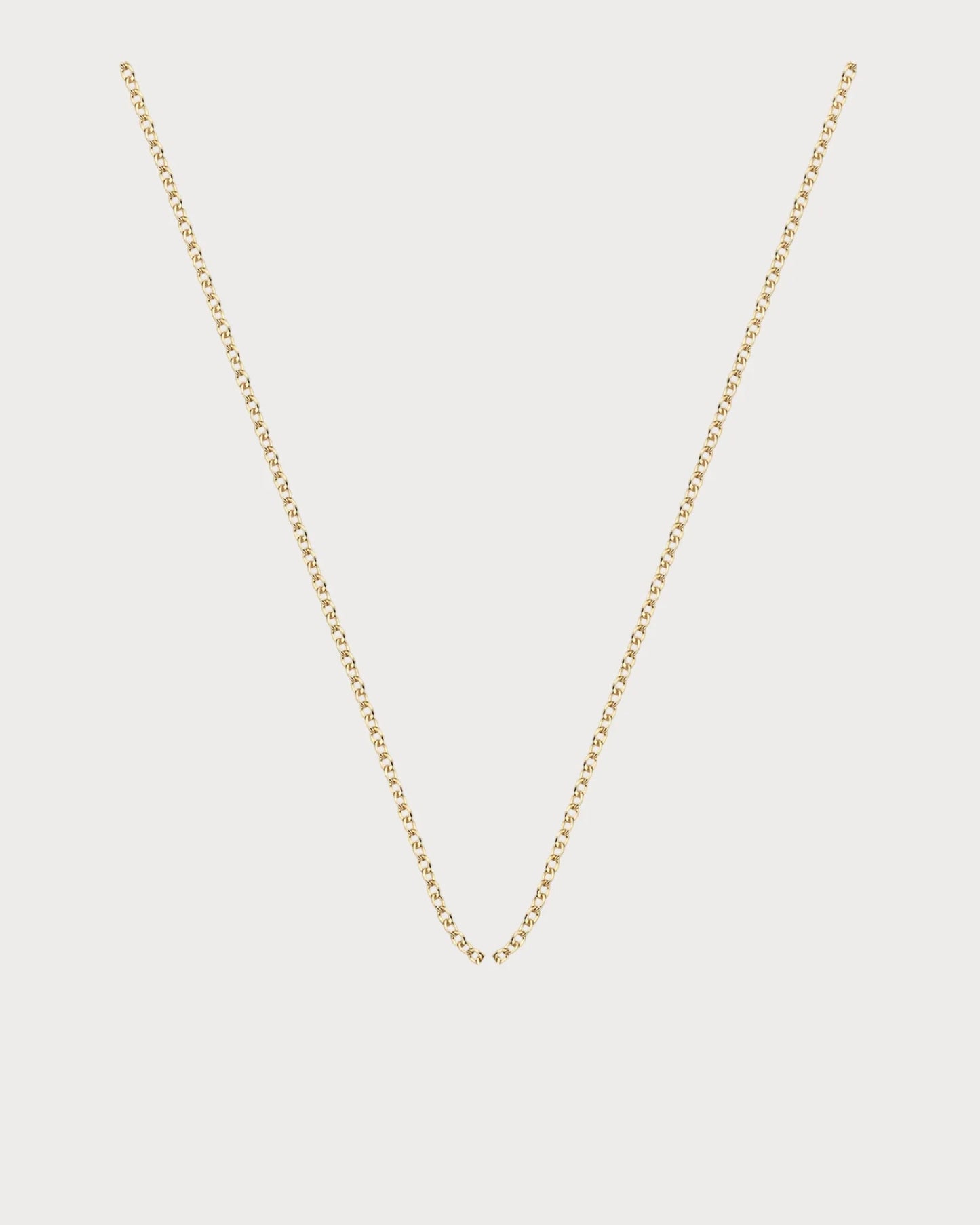 MONICA VINADER 18ct Yellow-Gold Plated Rolo Neck Chain(Gold)