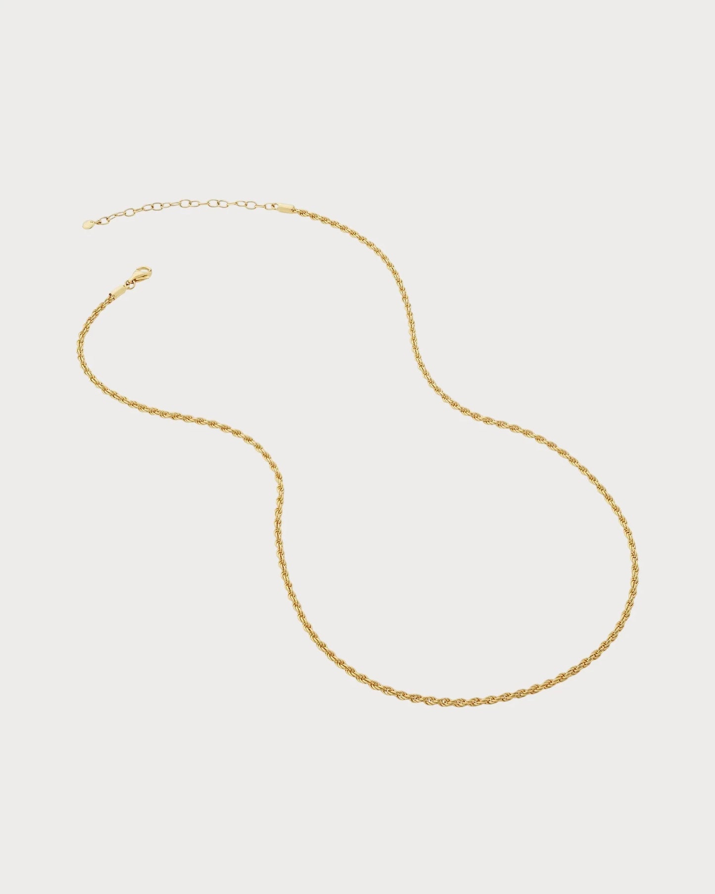 MONICA VINADER Rope-Effect Gold Vermeil Chain Necklace(Gold)