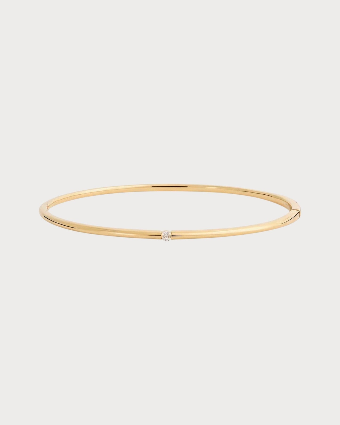 PERSEE Yellow Gold and Diamond Zeus Bangle(Small/Yellow Gold)