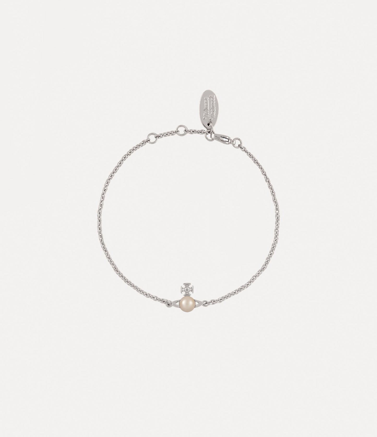 VIVIENNE WESTWOOD Balbina Bracelet Brass(Silver)