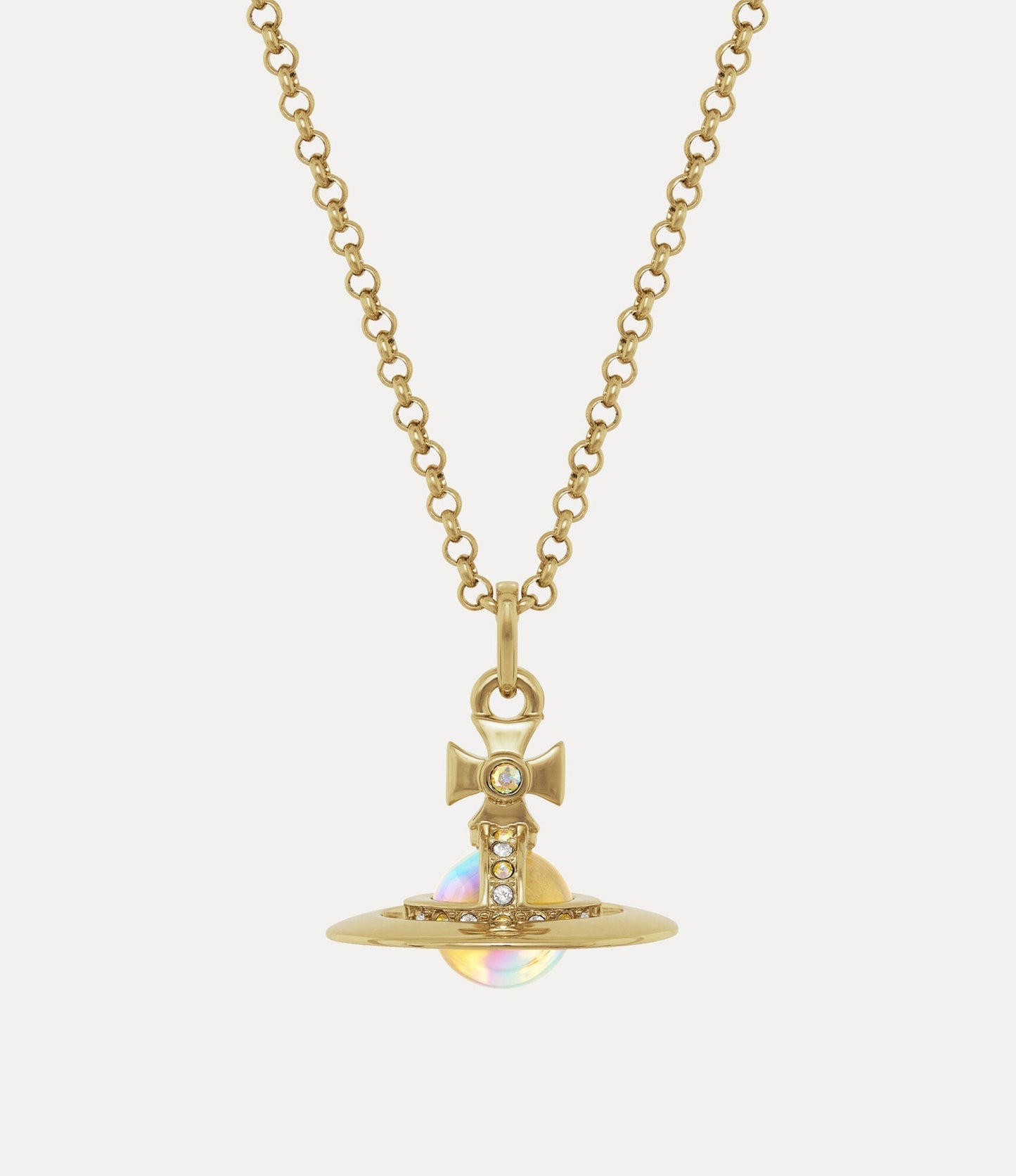 VIVIENNE WESTWOOD New Tiny Orb Pendant Necklace Brass(Many)
