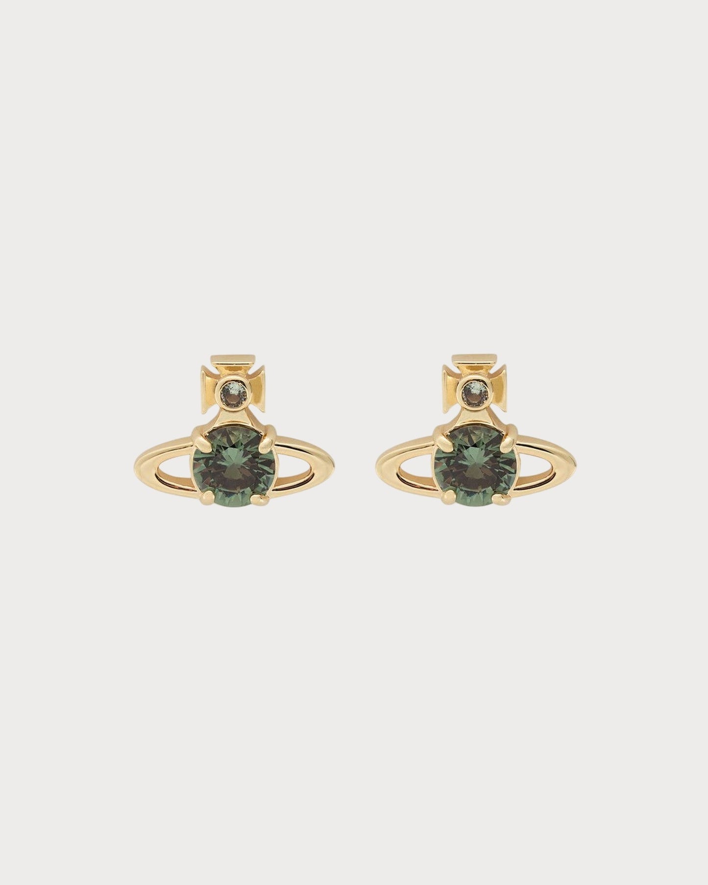 VIVIENNE WESTWOOD Reina Orb Stud Earrings Metal(Gold)