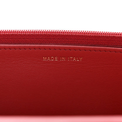 Caviar Quilted Boy Wallet On Chain WOC Red