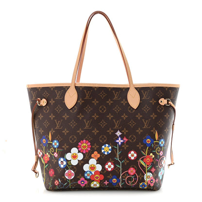 LV X TM Monogram Flowers Neverfull MM