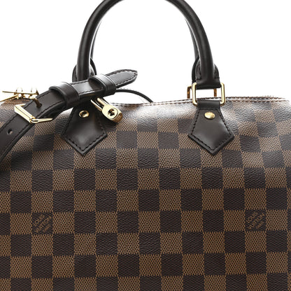 Damier Ebene Speedy Bandouliere 25