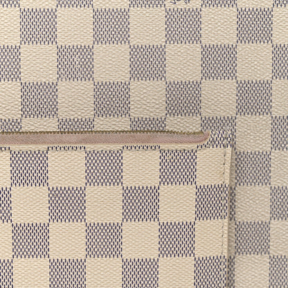 Damier Azur Neo Neverfull MM Rose Ballerine