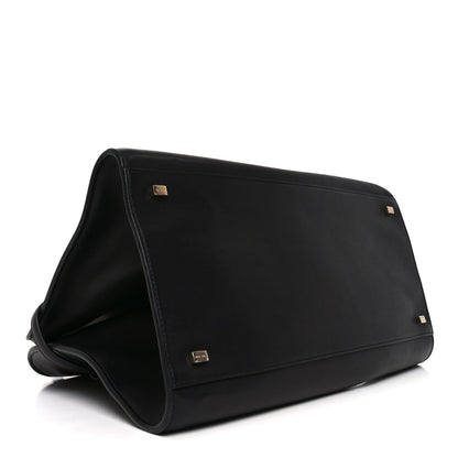 Polished Saddle Calfskin Soft Margaux Belt 15 Black