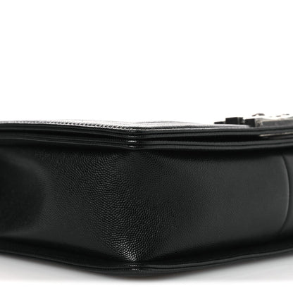 Caviar Quilted New Medium Boy Flap Black