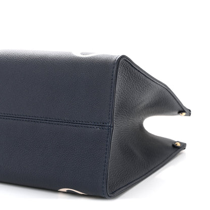 Empreinte Monogram Giant Onthego MM Navy Creme