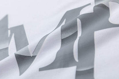 AMRI Staggered Logo Print Cotton Jersey T-Shirt