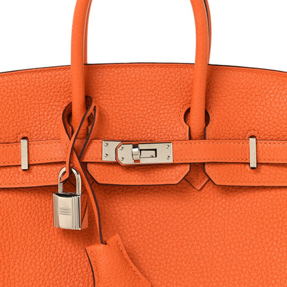 Togo Birkin 25 Orange