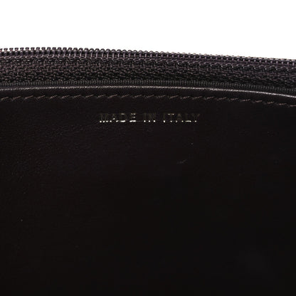 Caviar Quilted Boy Wallet On Chain WOC Dark Brown