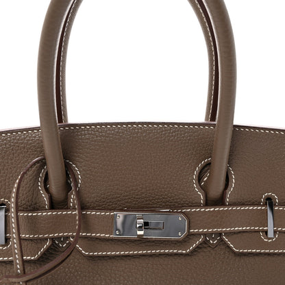 Taurillon Clemence Birkin 30 Etoupe