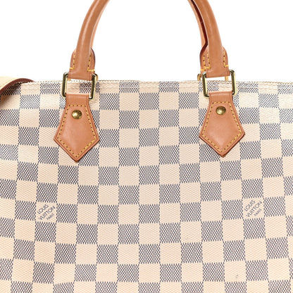 Damier Azur Speedy Bandouliere 35