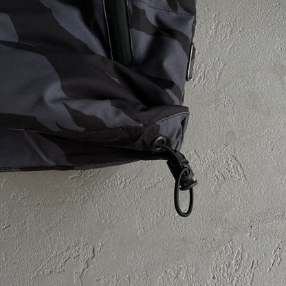 Trapstar Puffer Jacket Hyperdrive Technical Black Tiger Camo
