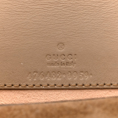 GG Supreme Monogram Super Mini Dionysus Shoulder Bag Taupe