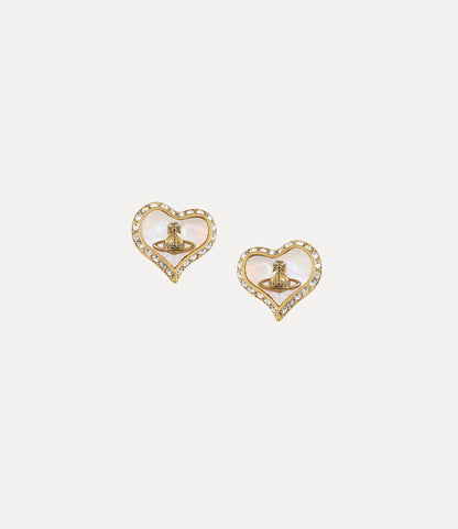 VIVIENNE WESTWOOD Petra Earrings Brass(3 Colors)