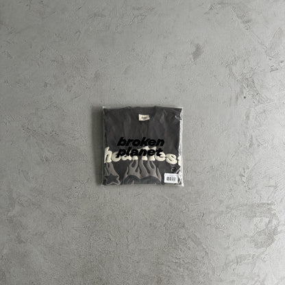 Broken P Heartess Love Tshirt-mocha
