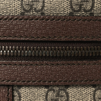 GG Supreme Monogram Web Small Ophidia Messenger Bag Brown