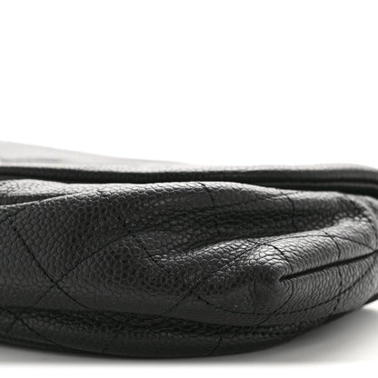 Caviar Half Moon Wallet On Chain WOC Black