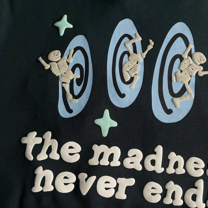 Broken P The Madness Never Ends Hoodie