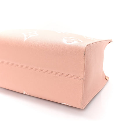 Empreinte Monogram Giant Onthego MM Rose Trianon Cr猫me