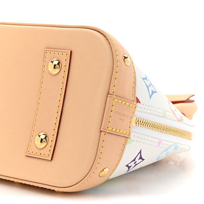 LV x TM Monogram Multicolor Alma BB White