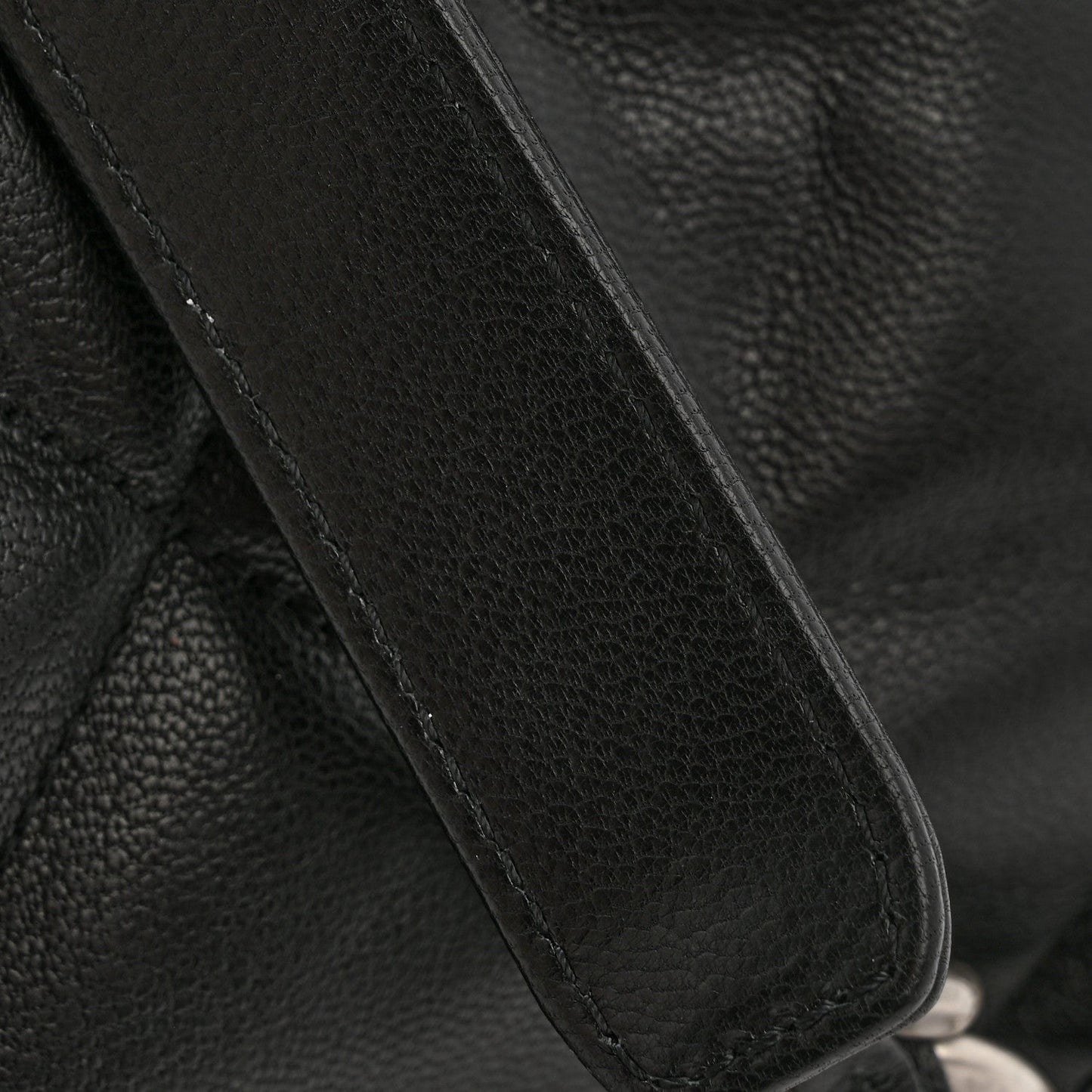 Goatskin Quilted Maxi Chanel 19 Flap Black