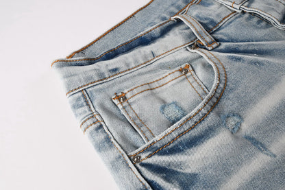 AMRI Denim Shorts #6008