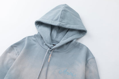 AMRI Bandana-Embellished Cotton Hoodies