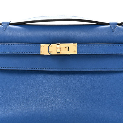 Swift Kelly Pochette Clutch Bleu France