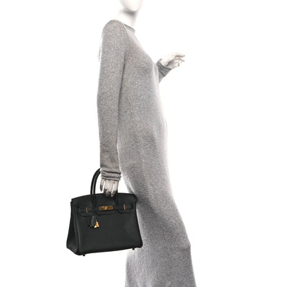 Togo Birkin 30 Black