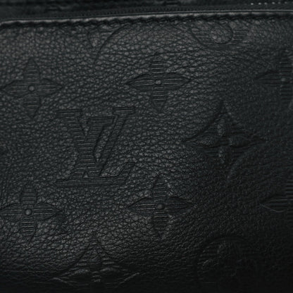 Calfskin Monogram Shadow Rush BumBag Black