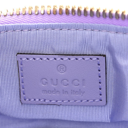 Denim GG Monogram Nano GG Marmont Vanity Bag Light Purple