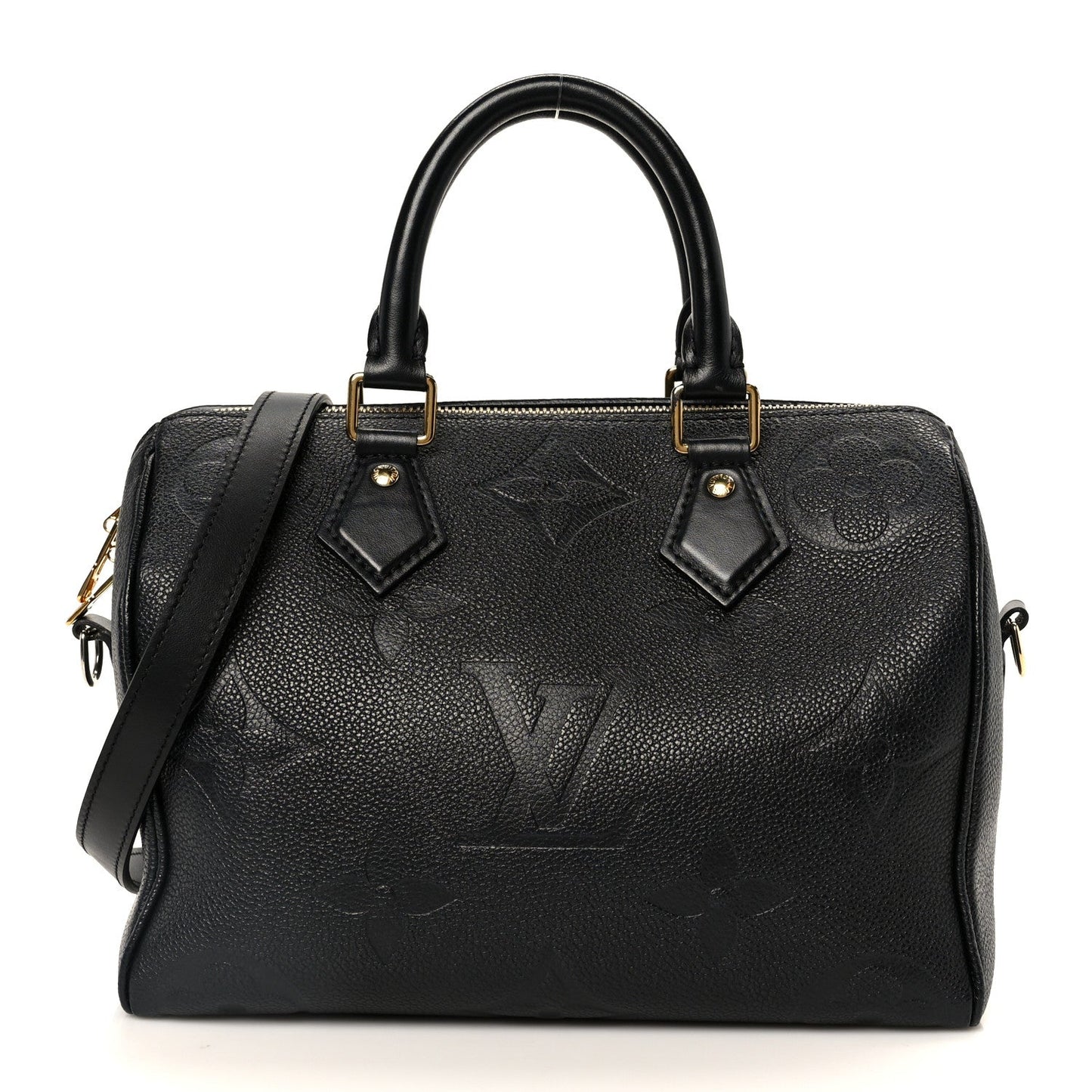 Empreinte Monogram Giant Speedy Bandouliere 25 Black