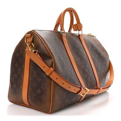 Monogram Dust Keepall Bandouliere 50