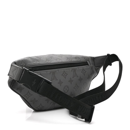 Calfskin Monogram Shadow Discovery Bumbag PM Gray