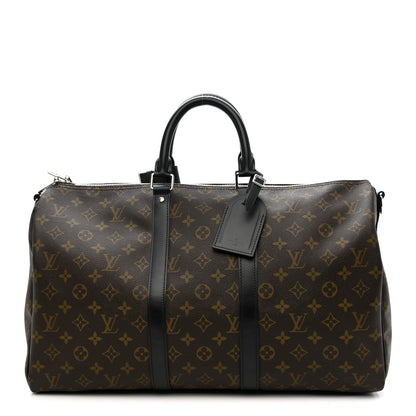 Monogram Macassar Keepall Bandouliere 45