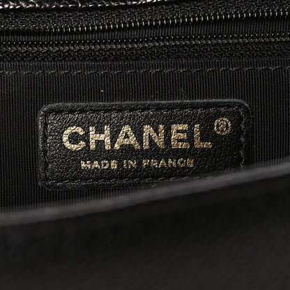 Caviar Quilted New Medium Boy Flap Black