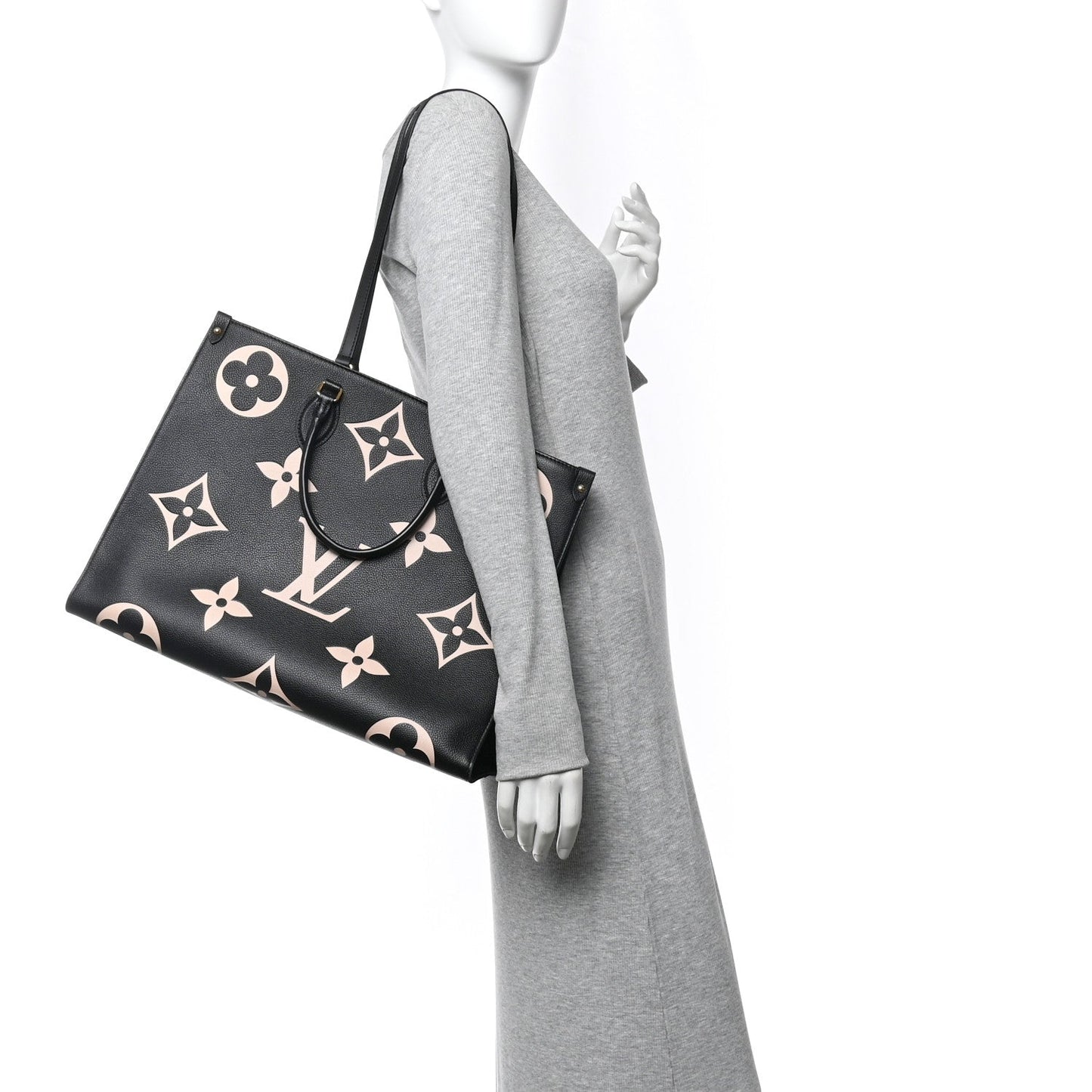 Empreinte Monogram Giant Onthego GM Black Beige