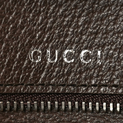 GG Supreme Web Monogram Textured Dollar Calfskin Dionysus Small Shoulder Bag Beige Ebony New Acero